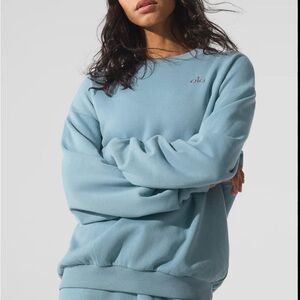 ALO Yoga Sky Blue Pullover
